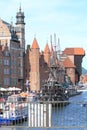 Old town in GdaÃâsk Poland.